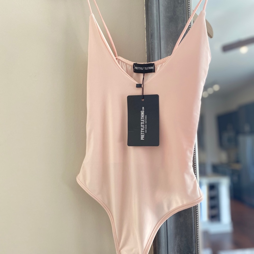 Pretty little thing nude bodysuit